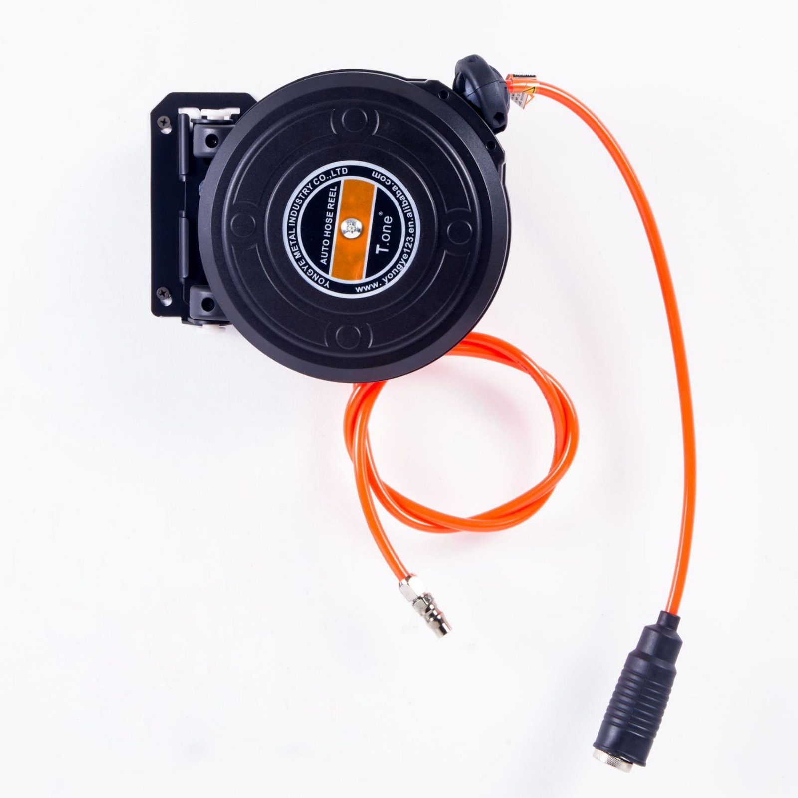 Electric Reel - Avvolgitubo Retrattile con Blocco Automatico e