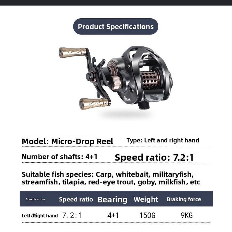 Mulinello a goccia d'acqua con - Ice Fishing Reel recensione e prezzo