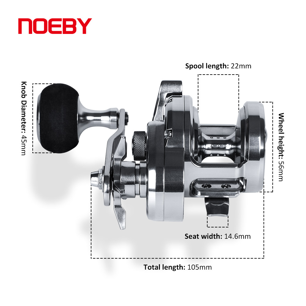 Mulinello da Pesca NOEBY per S - Trolling Reel recensione e prezzo
